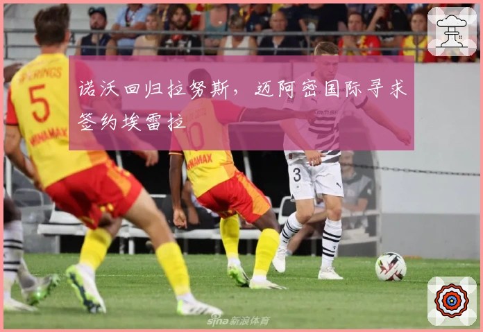 诺沃回归拉努斯，迈阿密国际寻求签约埃雷拉